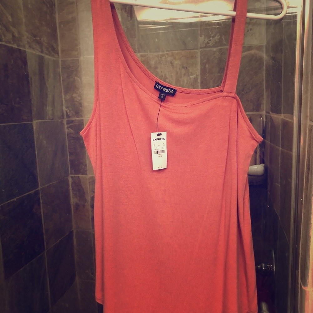 Express Coral Tank Top